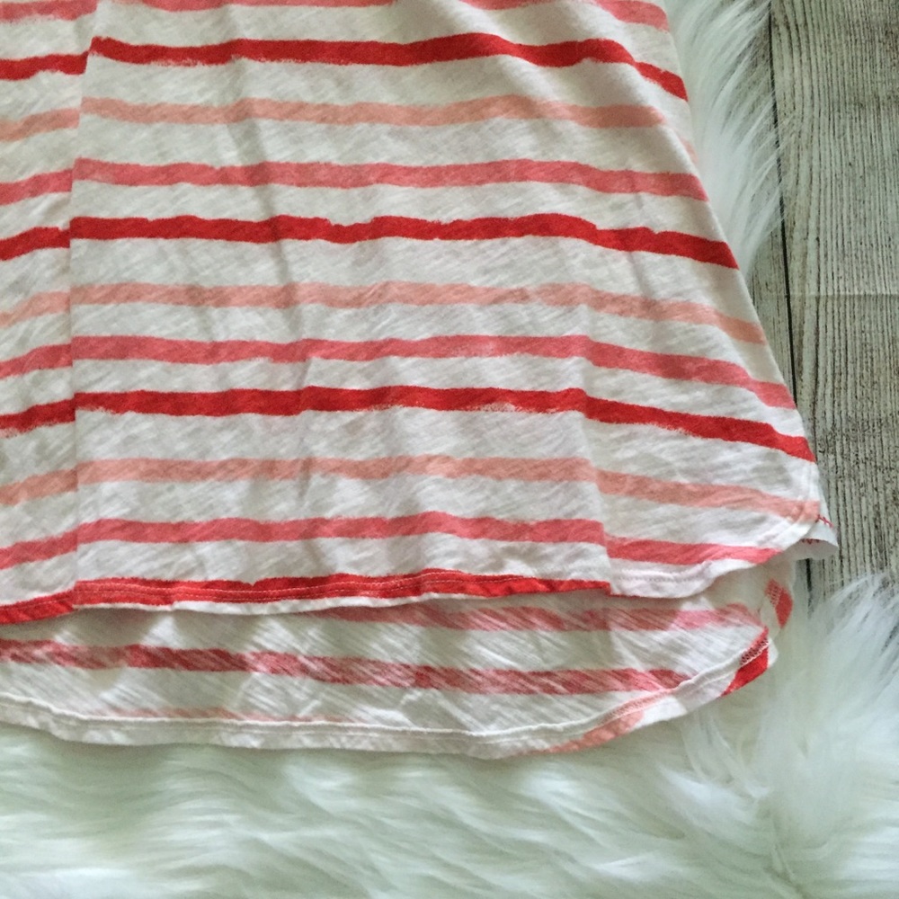 Pure Good Red Striped Tank Top - Picture 4 of 4